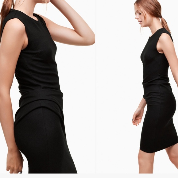 Aritzia Babaton Notley felted wool knit dress - Picture 2 of 8